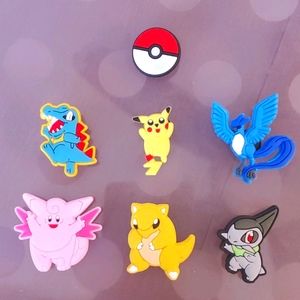 Pokémon Croc charms